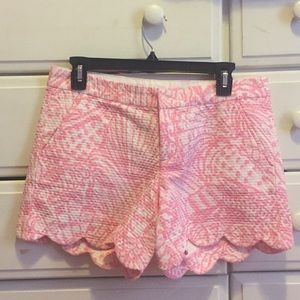 Lilly Pulitzer size four shorts